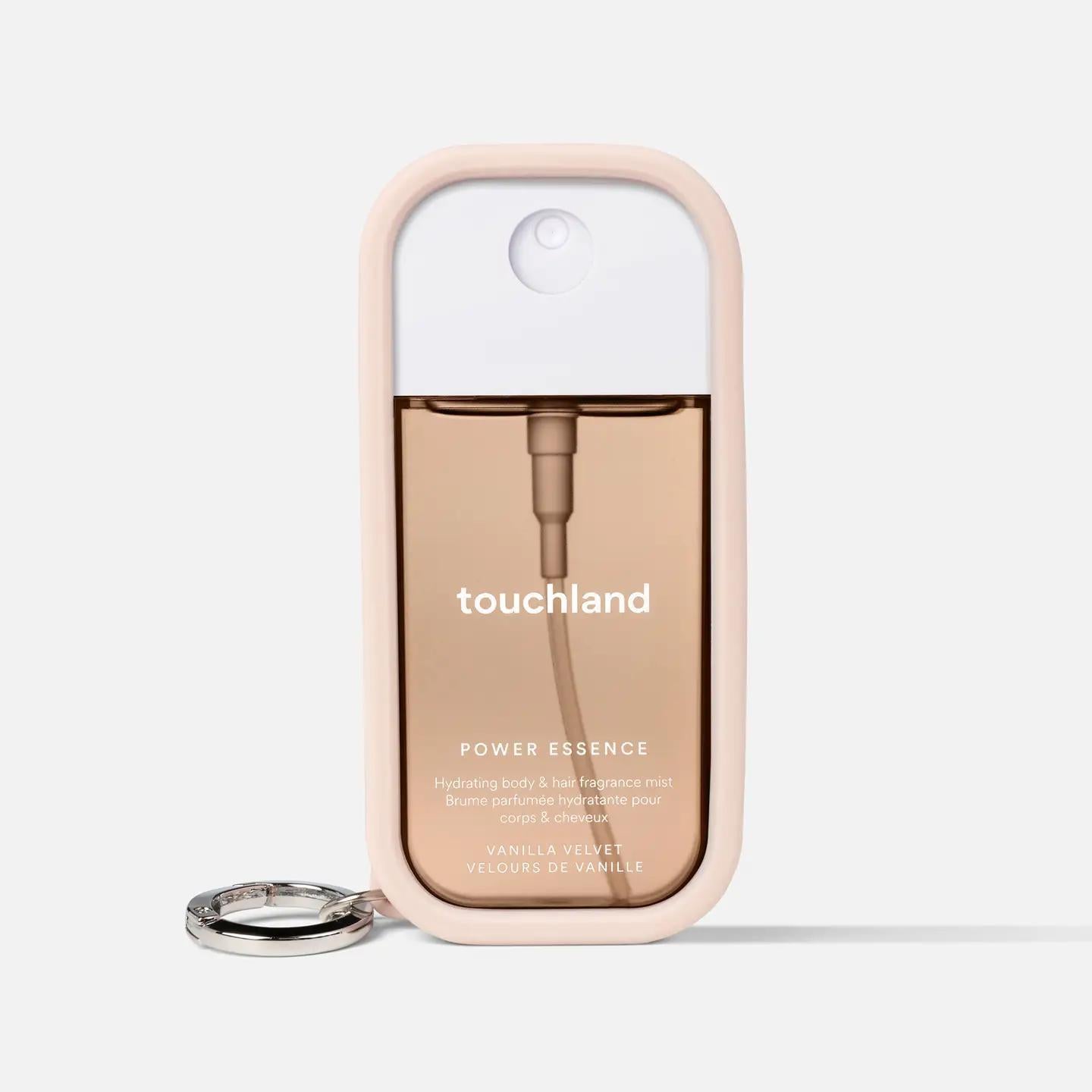 Touchland Rosy White Body & Hair Mist Case