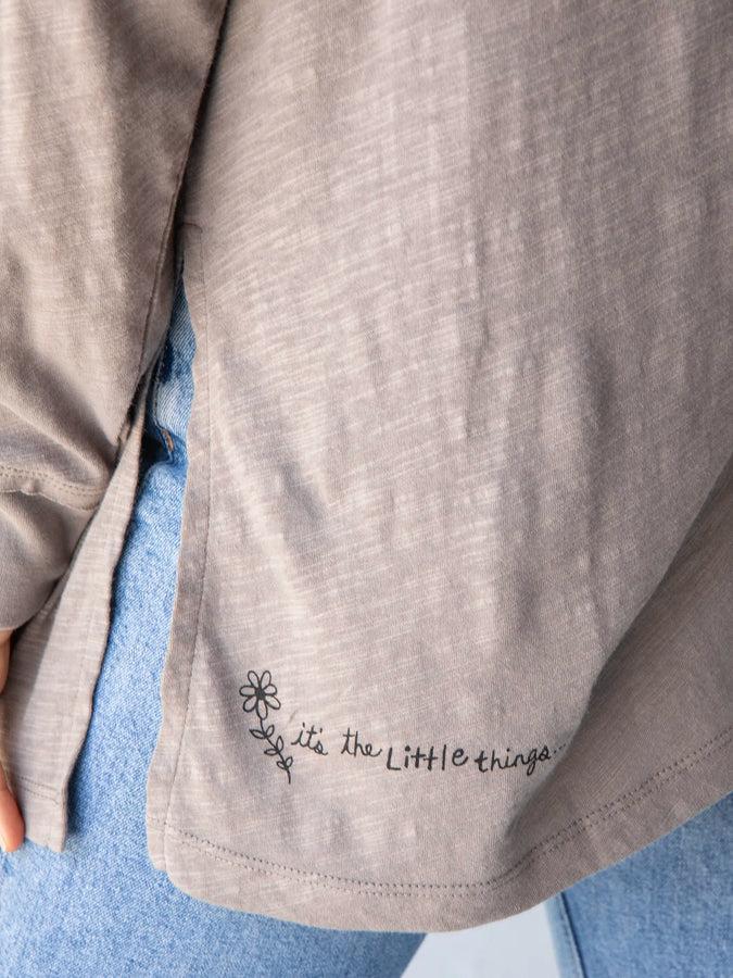 Natural Life Oversized Cotton Doodle Tee