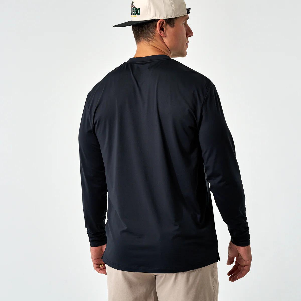 BURLEBO Long Sleeve Go To Tee - Black