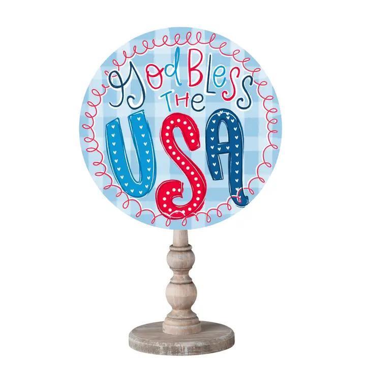God Bless The USA Topper