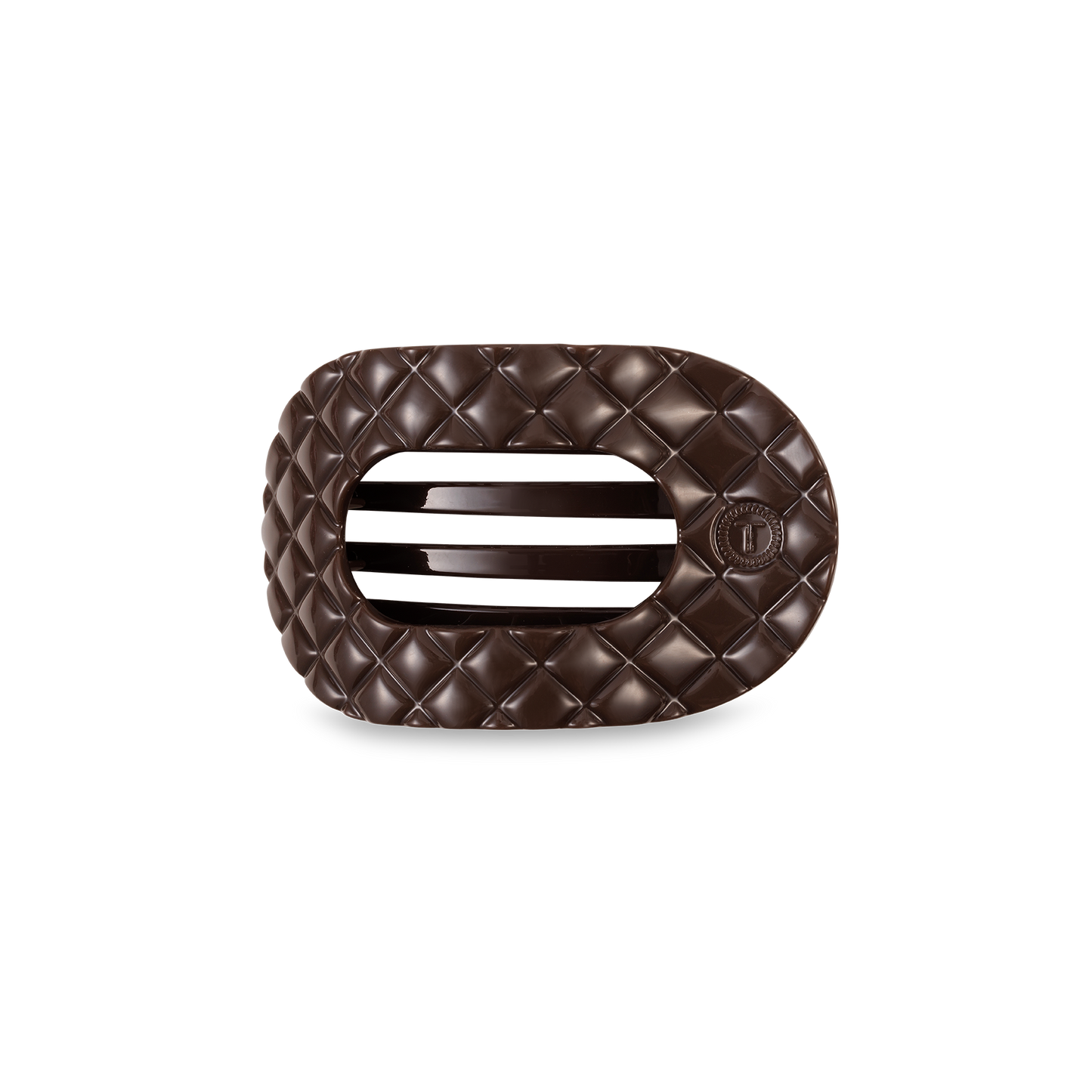 Teleties Flat Round Hair Clip | Small