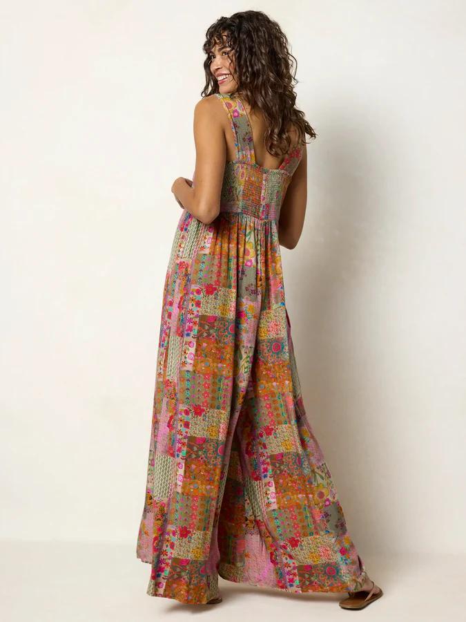 Natural Life Jumpsuit Pink Floral Jumpsuit