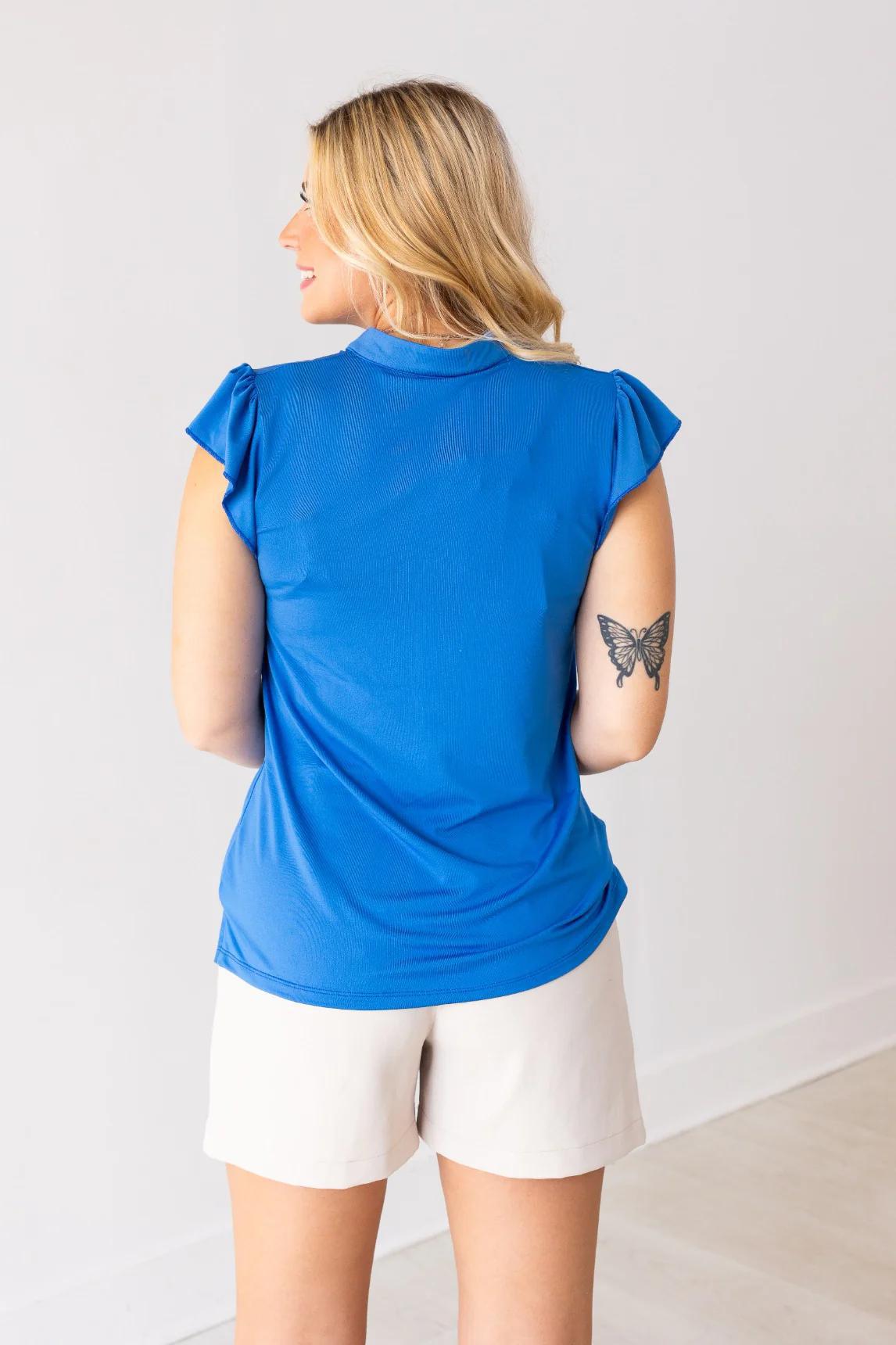 The Nicole V-Neck Top