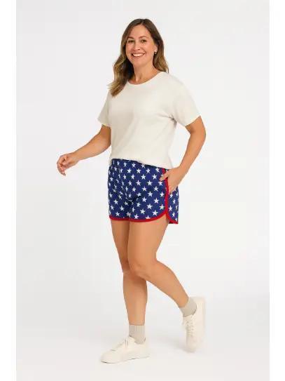 G & E Go-Getter Shorts, Navy Stars
