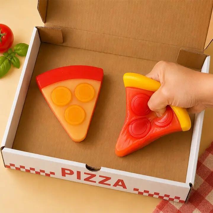 Pizza Slice Squishy Stress Relief Toy