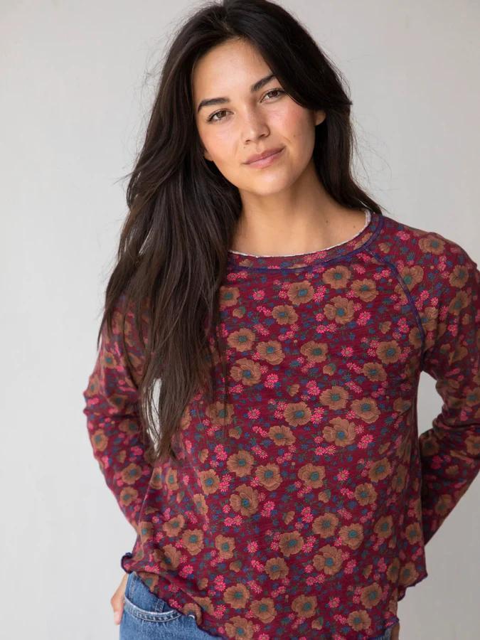 Natural Life Lily Cotton Long Sleeve Tee Shirt