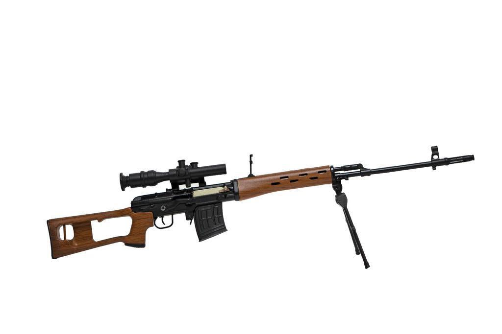 Goat Gun "AFFIRMATIVE" SVD Model Color: Black/Brown