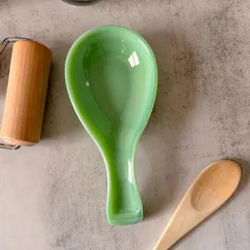 Jadeite Glass Collection Spoon Rest