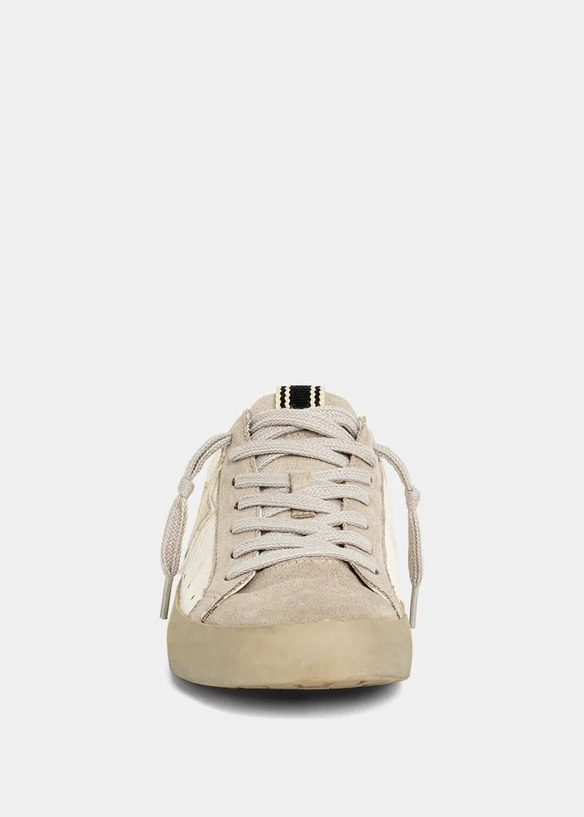 ShuShop Paula Bone Snake Sneaker
