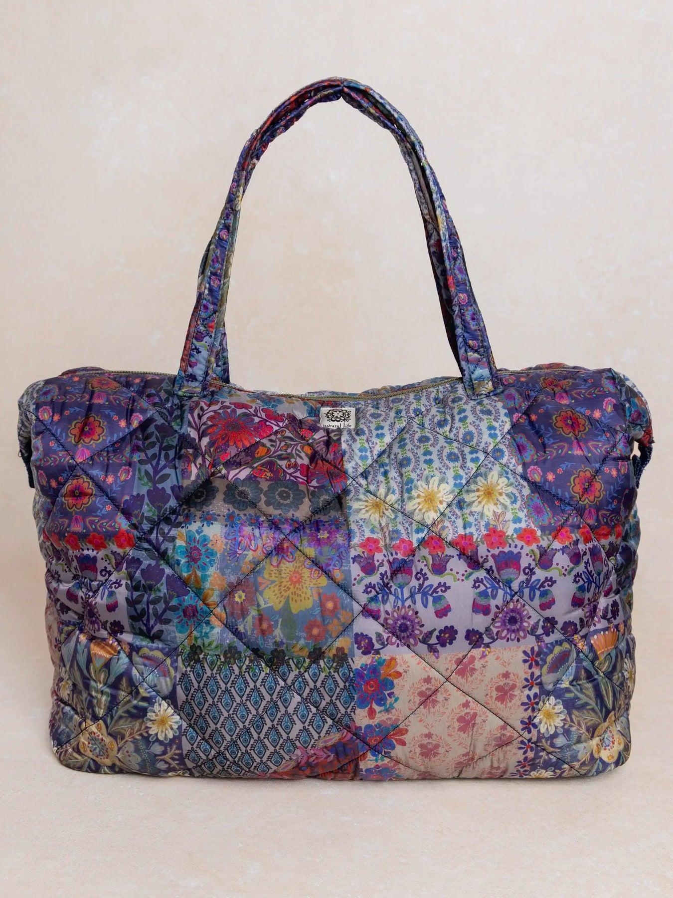 Natural Life Puffy Weekender Bag