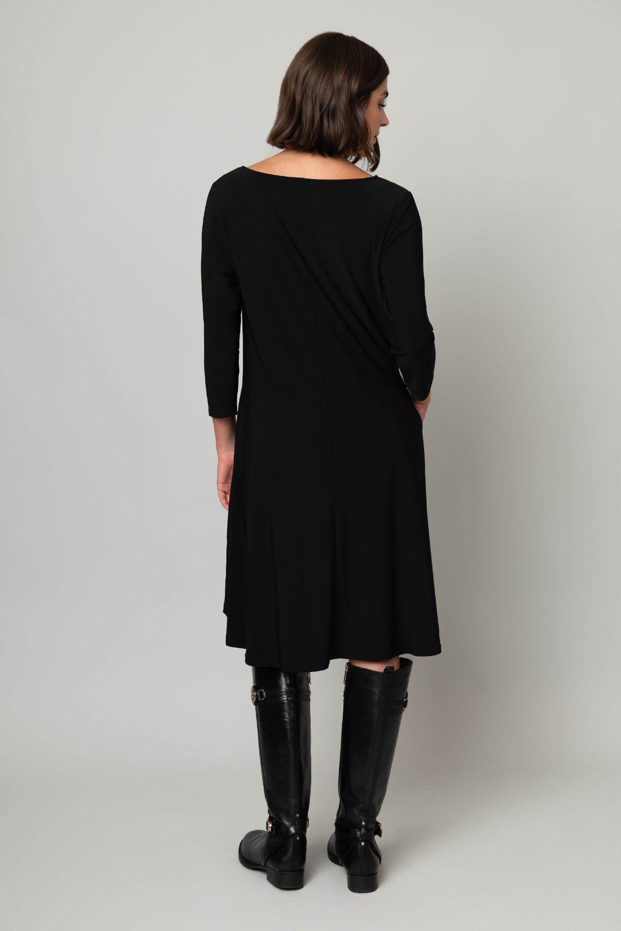 ITY 3/4 Sleeve Trapeze Dress