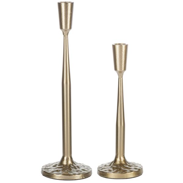 Cast Gold Taper Holder