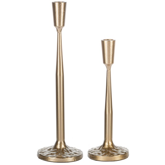 Cast Gold Taper Holder