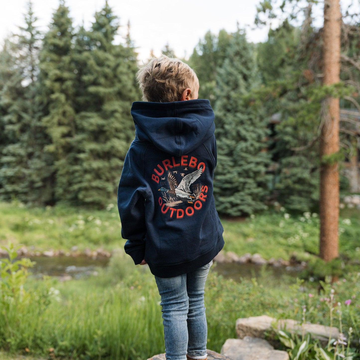 BURLEBO YOUTH FLEECE HOODIE