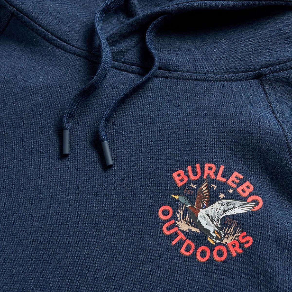 Fleece Hoodie - Old School Duck Hunt