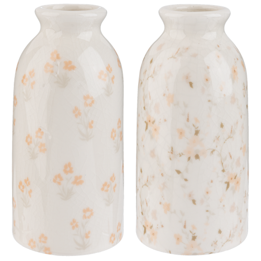 Floral Pattern Vase