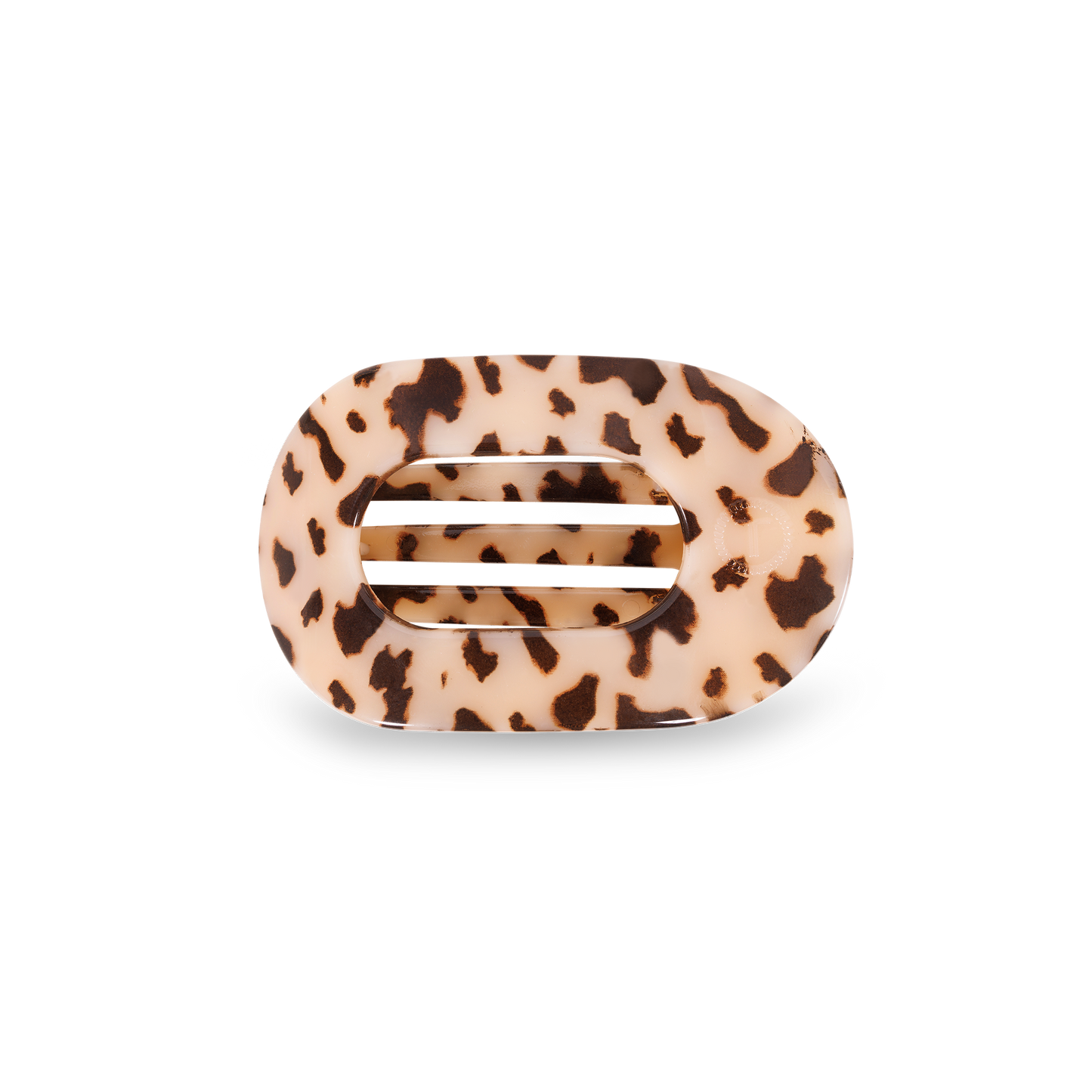 Teleties Round Flat Hair Clip | Small