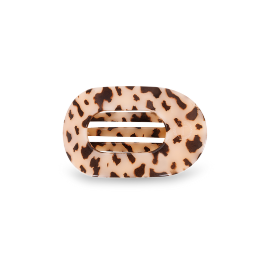 Teleties Round Flat Hair Clip | Small