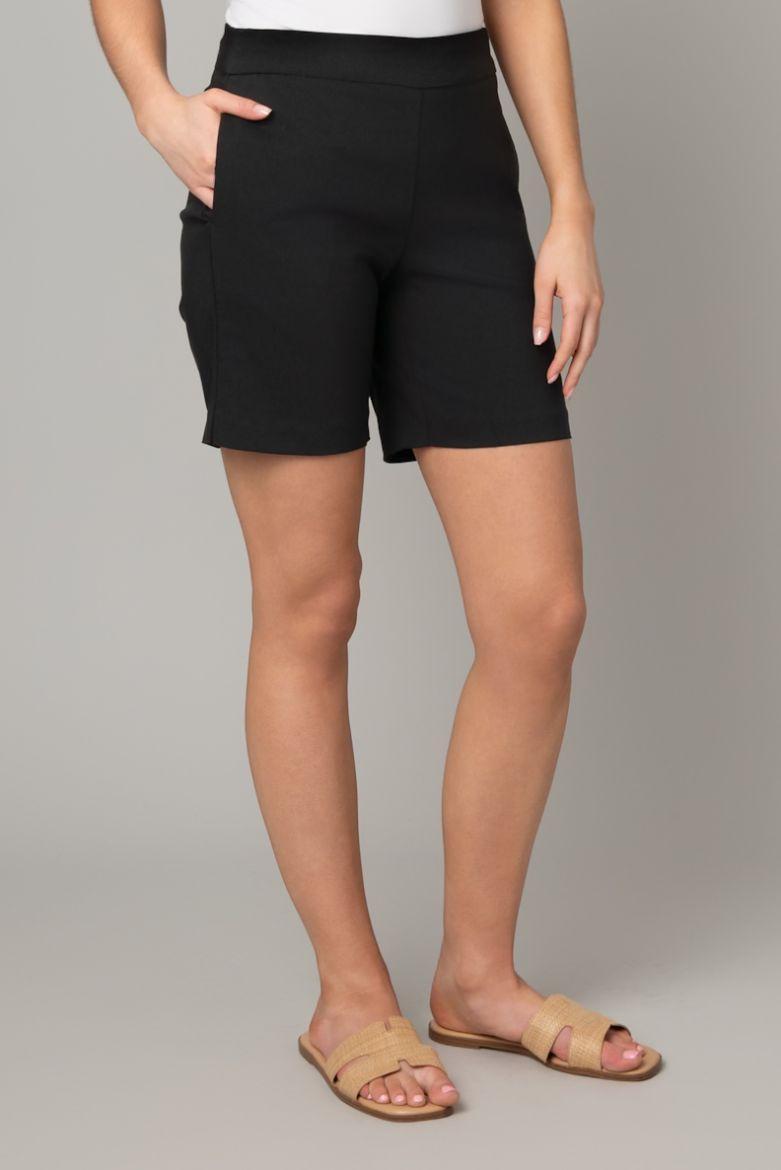 Pull On 7" Inseam Millennium Shorts - Black