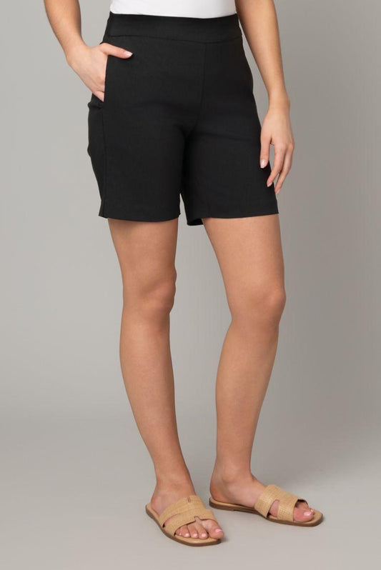 Pull On 7" Inseam Millennium Shorts - Black