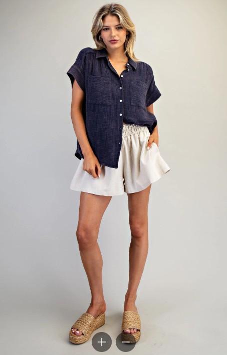 EE:SOME Multi Elastic Waist Shorts