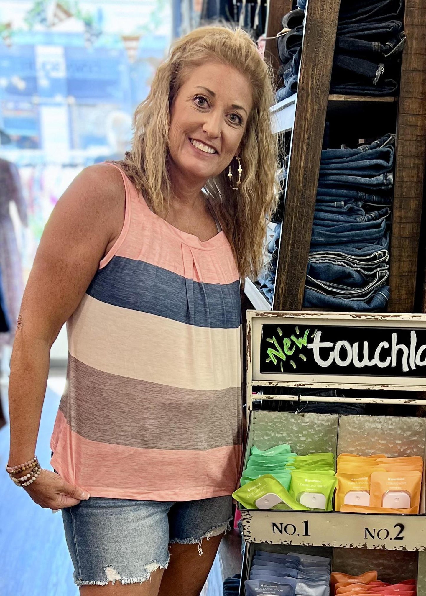 Pleated Tank Top