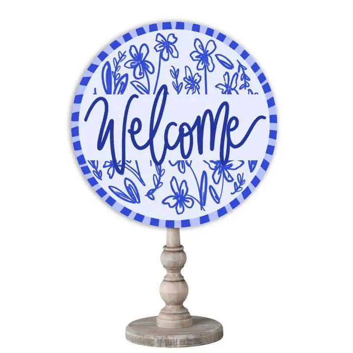 Chinoiserie Welcome Topper