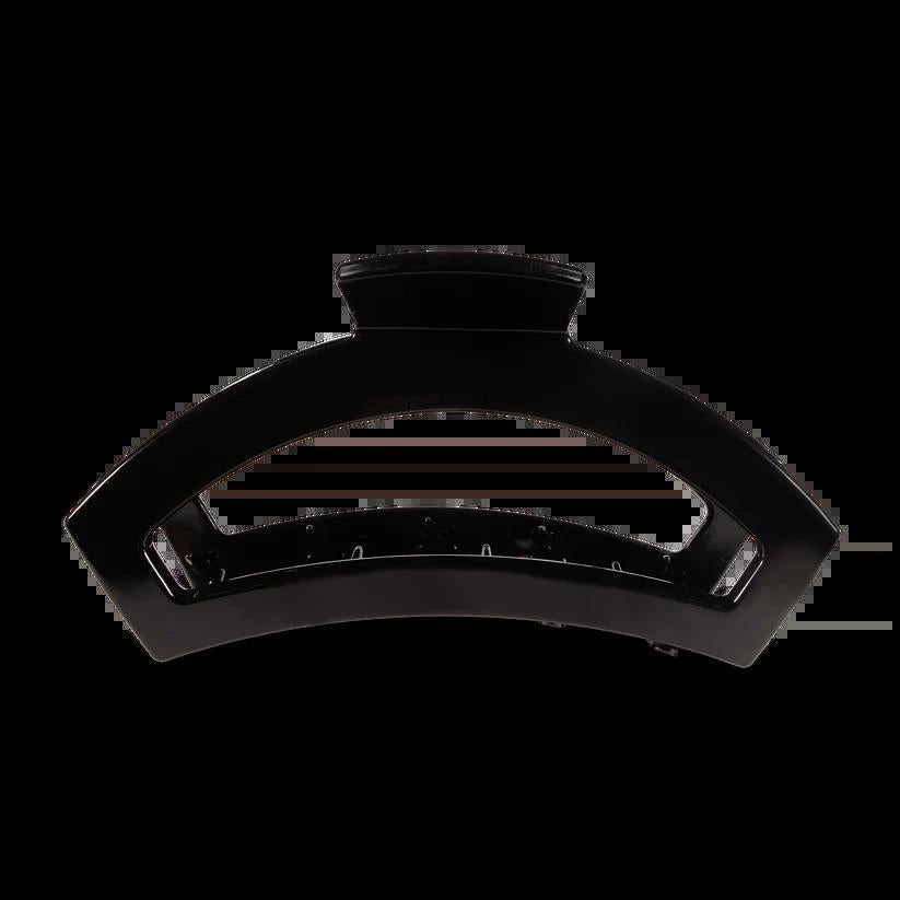 Teleties Open Jet Black Large Claw Hair Clip