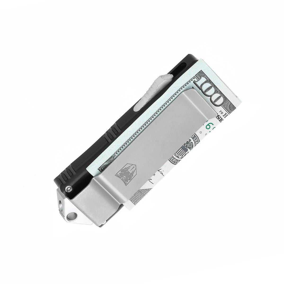 CobraTec Black OTF Money Clip