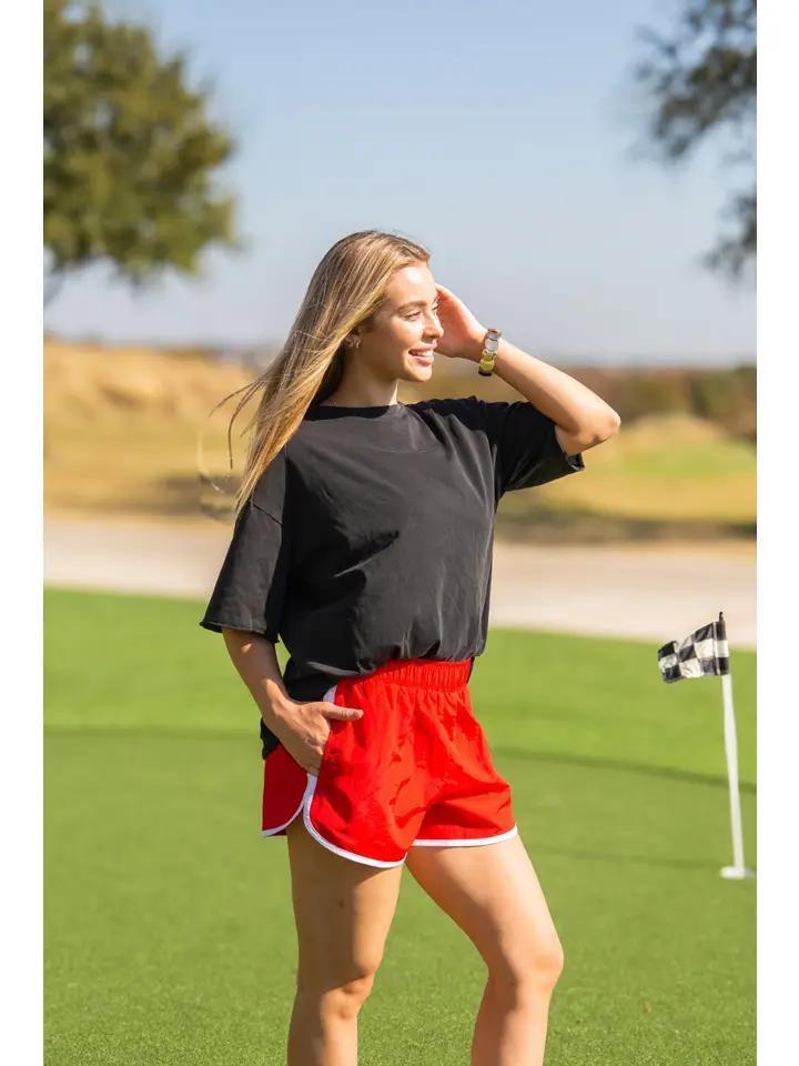 G & E Go-Getter Shorts, Red-