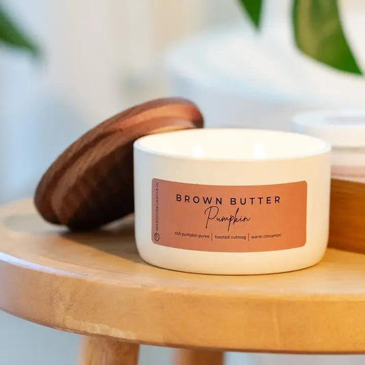Brown Butter Pumpkin | 10 oz Signature Statement Candle