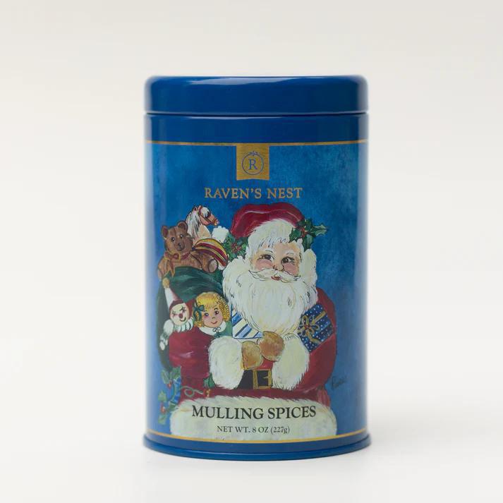 NEW! Santa - Raven's Holiday Keepsake Tin (8 oz.)
