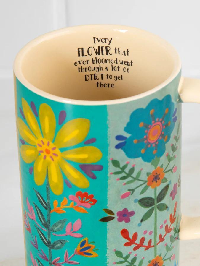 Natural Life Every Flower Latte Mug