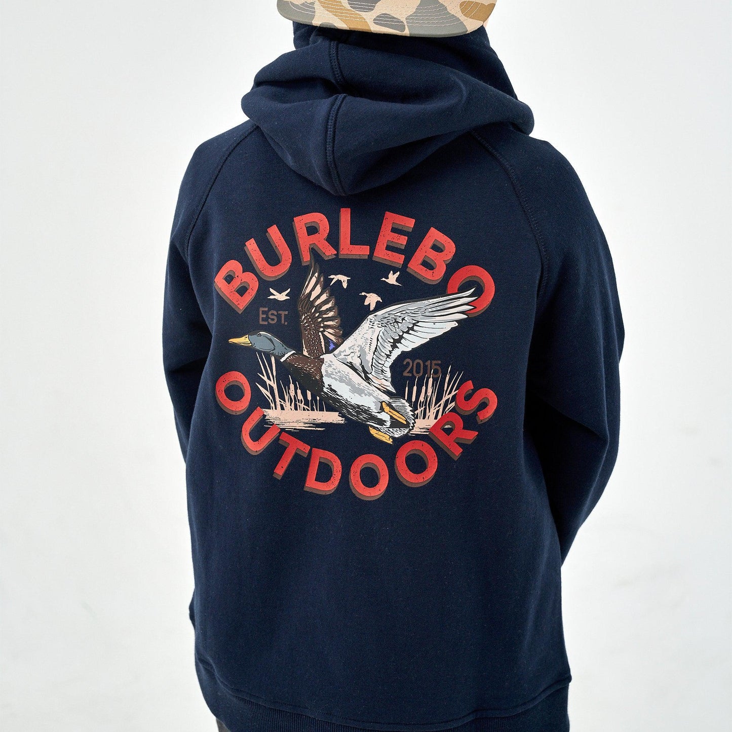 BURLEBO YOUTH FLEECE HOODIE