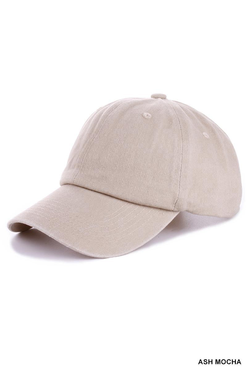 Zenana Vintage Washed Baseball Cap U-719