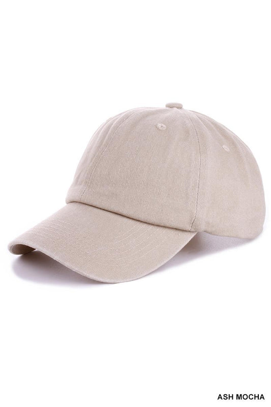 Zenana Vintage Washed Baseball Cap U-719