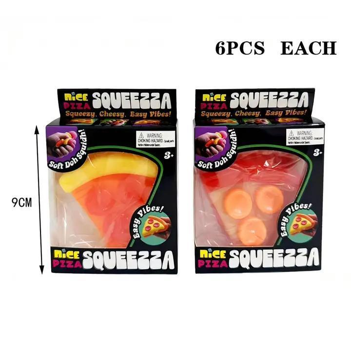 Pizza Slice Squishy Stress Relief Toy