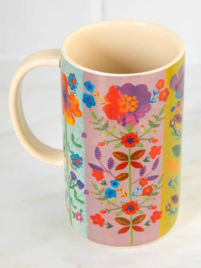 Natural Life Every Flower Latte Mug