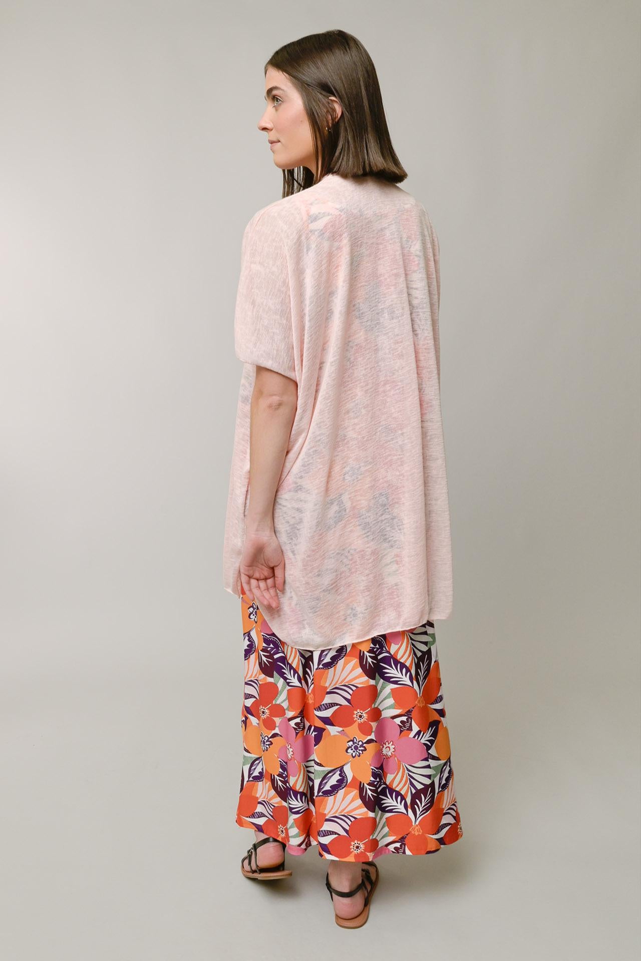 Light Hacci Kimono