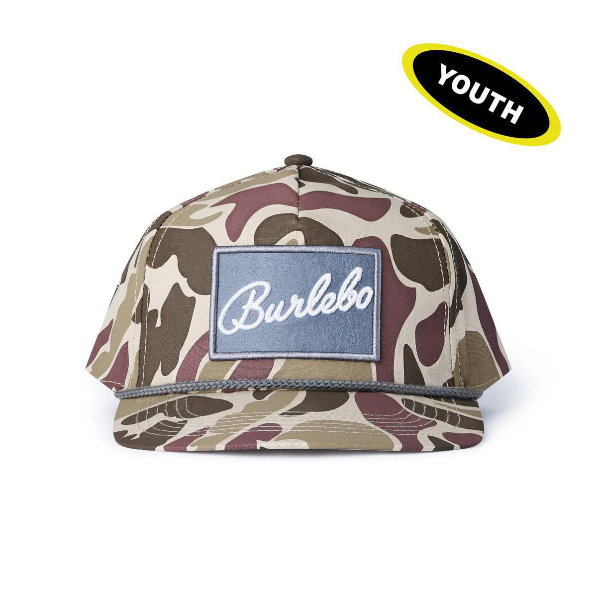 BURLEBO  Youth Cap - Grey Patch Camo