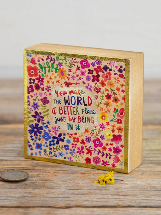 Natural Life Tiny Block Keepsake