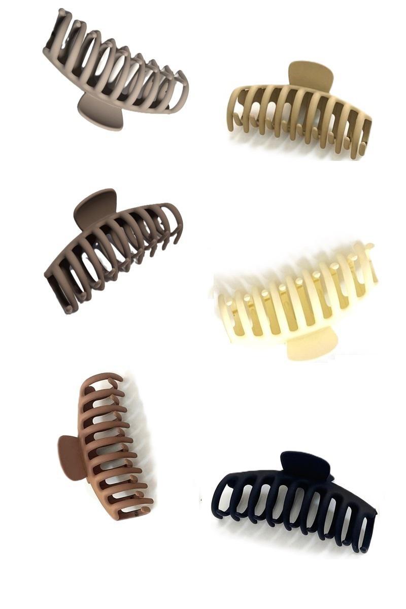 ZENANA U-363 Large Hair Claw Clips, 4.2 in