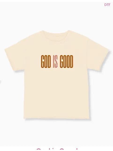 G & E God Is Good Relaxed Fit Tee