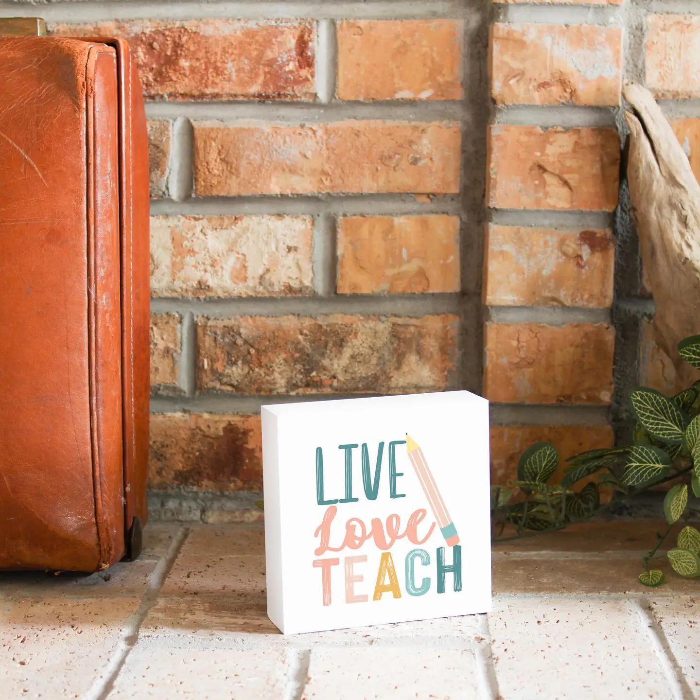 Teacher Box Signs | 5x5