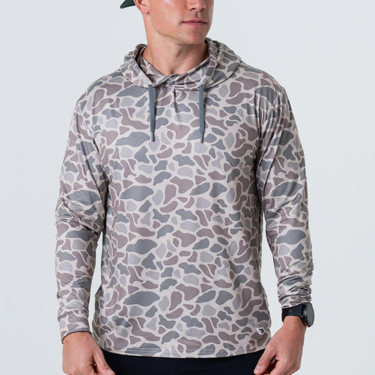 BURLEBO PERFORMANCE HOODIE - CLASSIC DEER CAMO