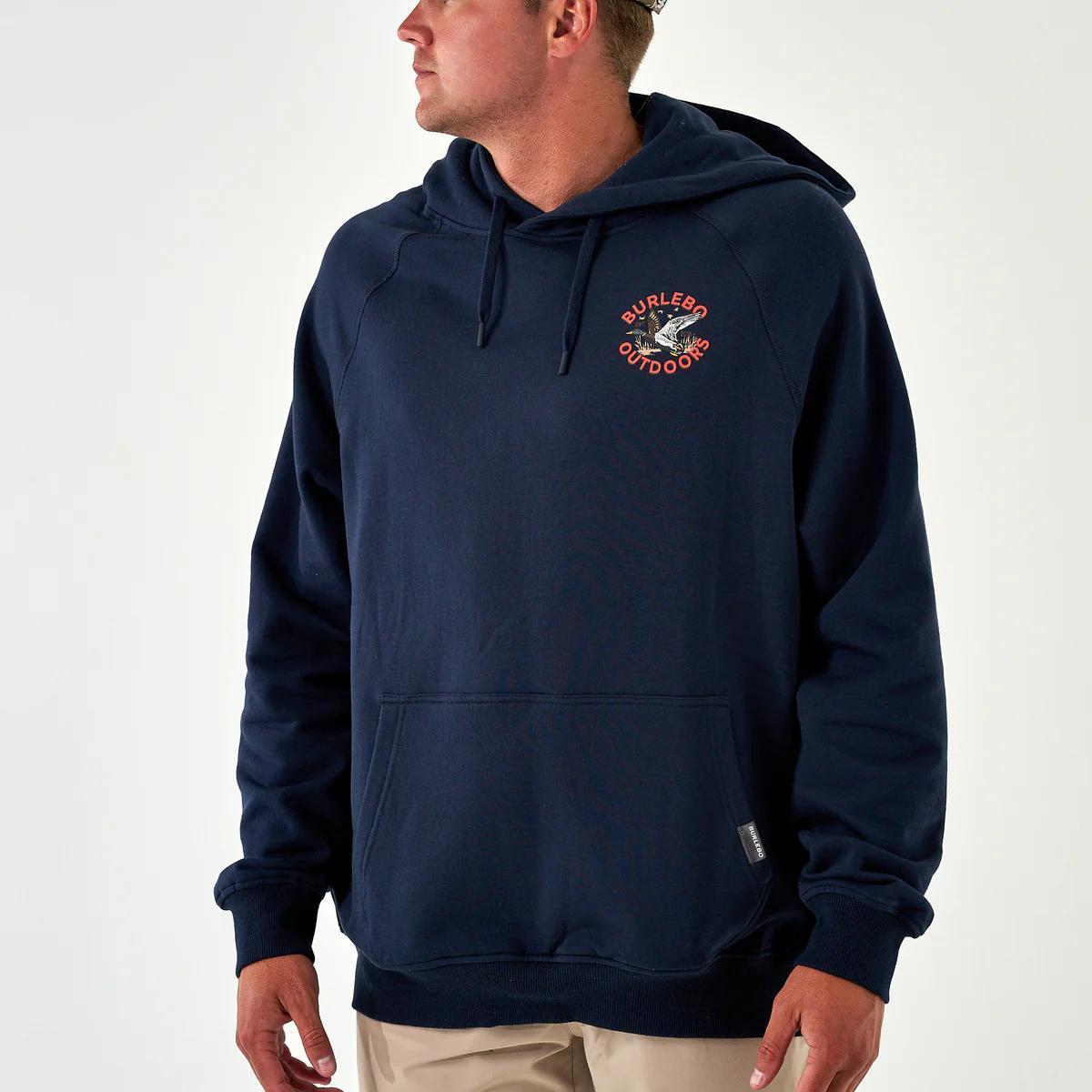 Fleece Hoodie - Old School Duck Hunt