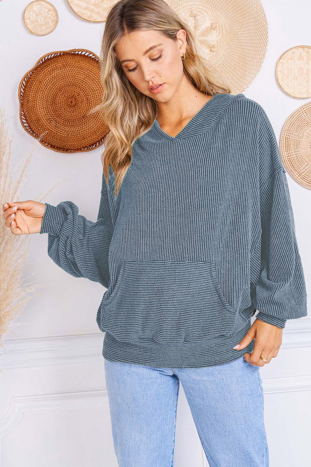Urban Ribbed Hoodie