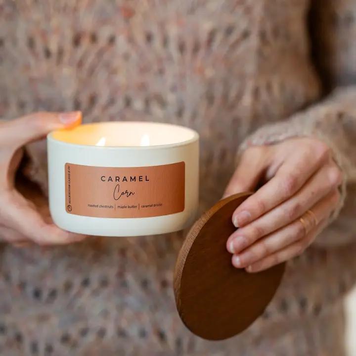 Caramel Corn | 10 oz Signature Statement Candle