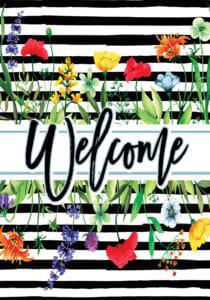 Outdoor Garden Flags - Large