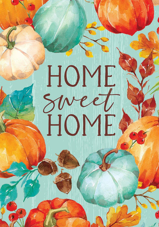 Pumpkin Frame - Garden Flag - 12” x 18”
